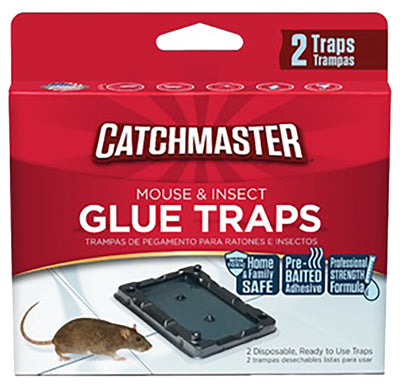 AP&G CO INC, AP & G Inc Catchmaster 102SD Baited Mouse Glue Traps 2 Count