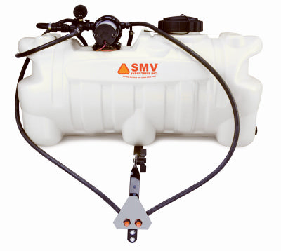 Fimco Inc, ATV Sprayer, 4-GPM, 2-Nozzle Boomless, White, 25-Gallon Tank