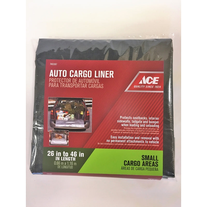 ACE TRADING-DREAM TARPS, Ace Heavy Duty Polyethylene Auto Cargo Liner Black