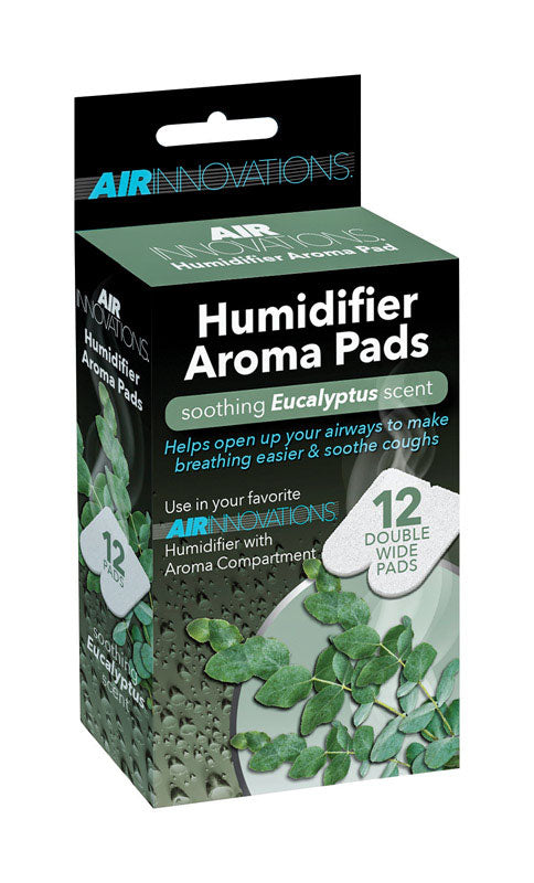 GREAT INNOVATIONS LLC, Air Innovations Eucalyptus Aromatherapy Pads for Aroma Tray Humidifier (Pack of 5)