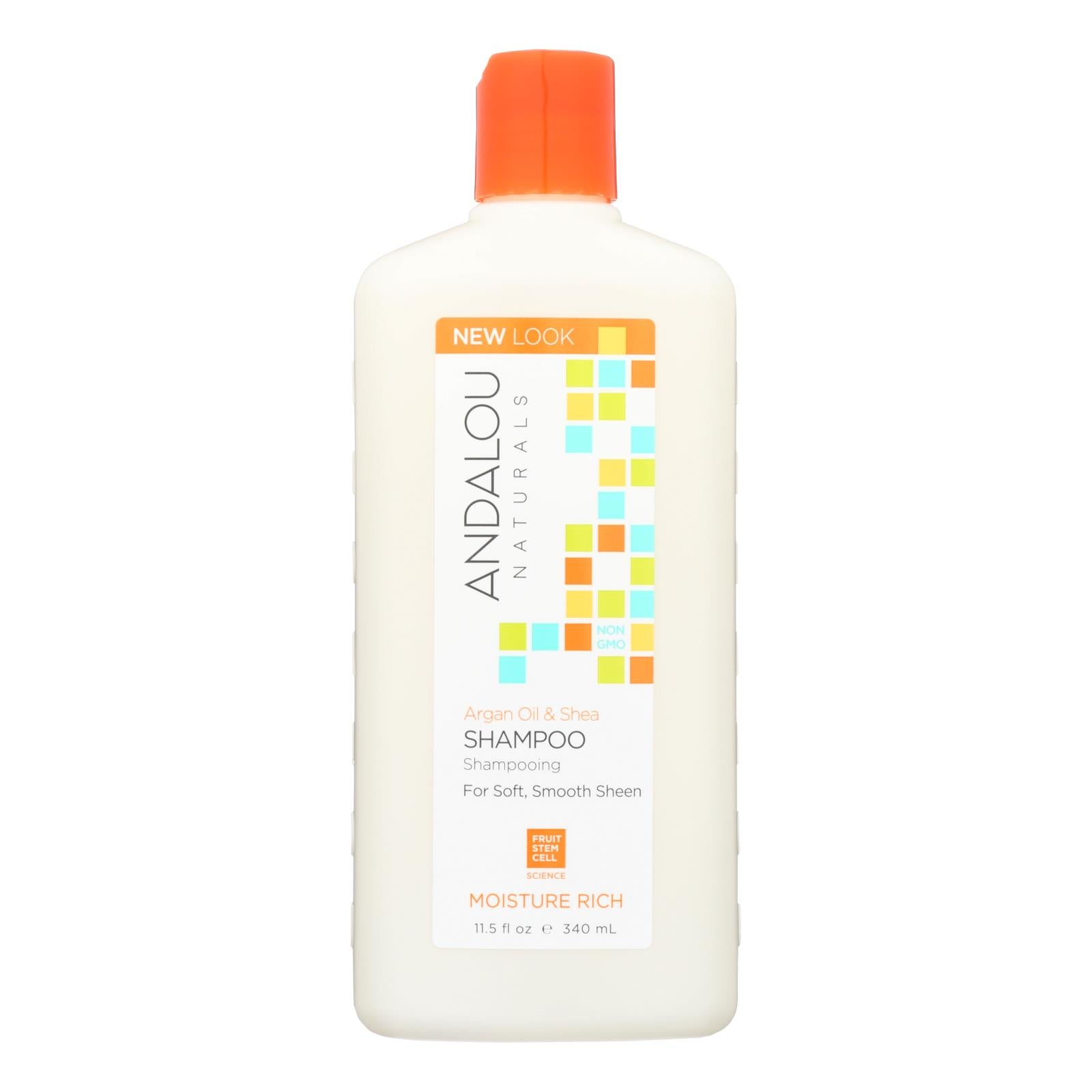 Andalou Naturals, Andalou Naturals Moisture Rich Shampoo Argan and Sweet Orange - 11.5 fl oz