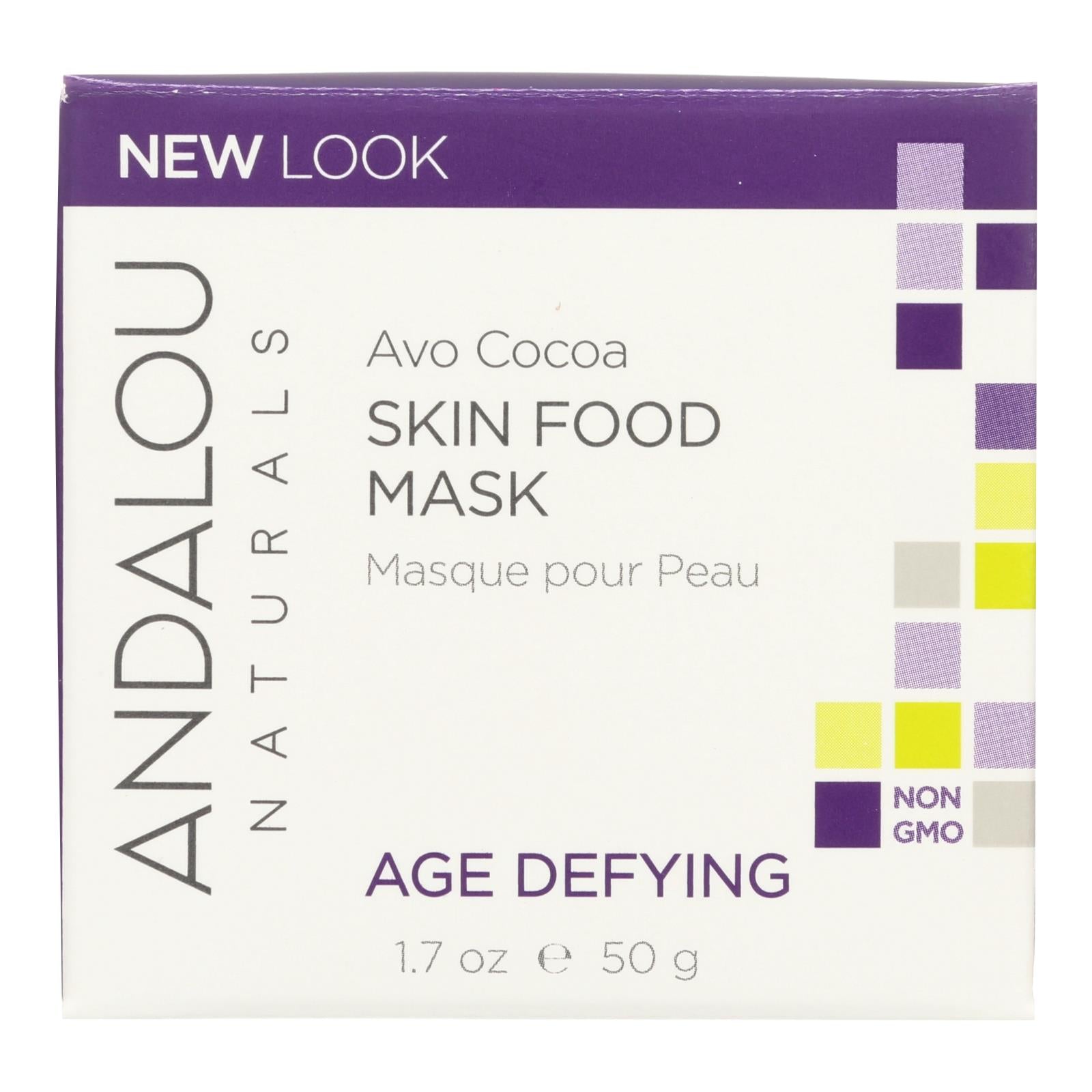 Andalou Naturals, Andalou Naturals Skin Food Nourishing Mask Avo Cocoa - 1.7 fl oz