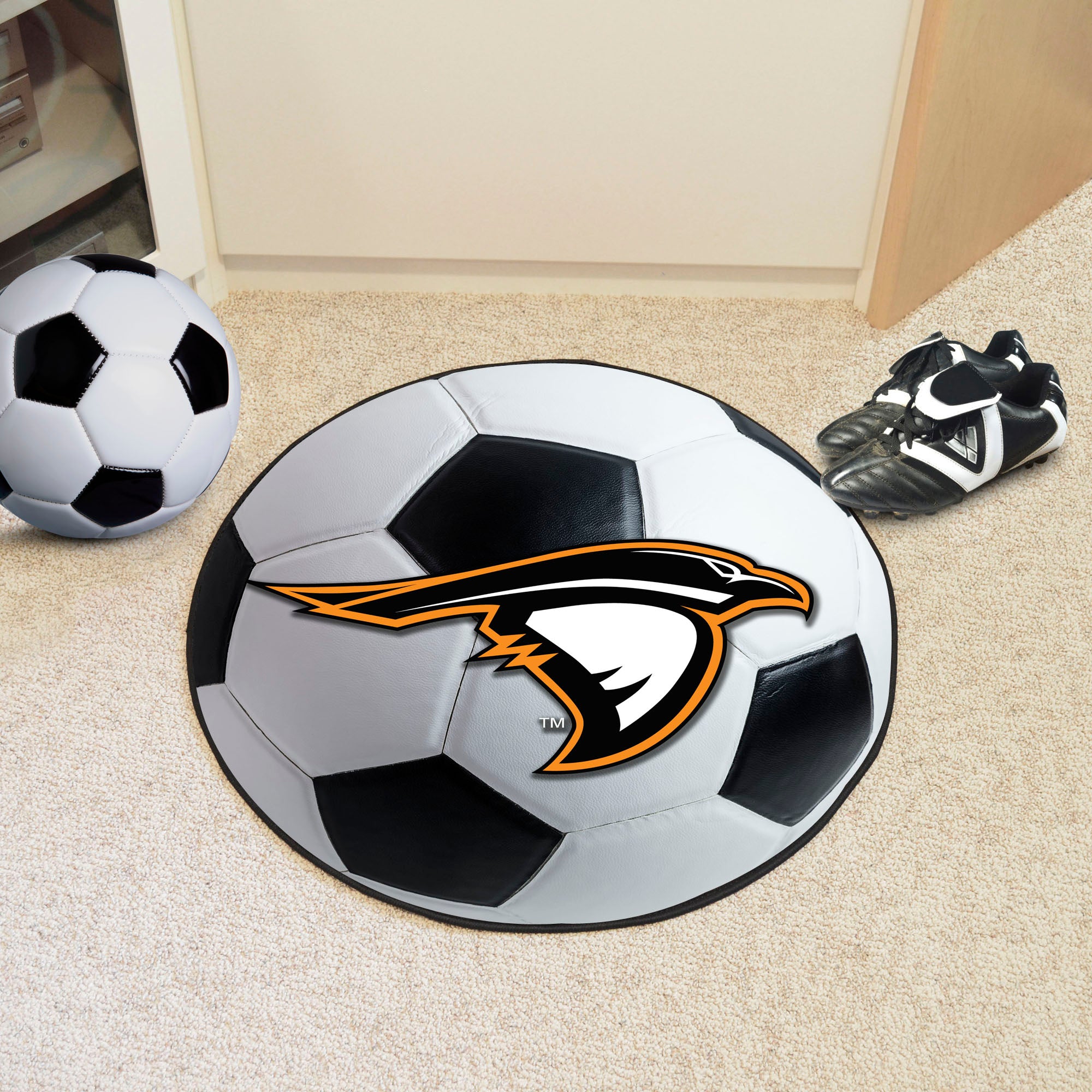 FANMATS, Anderson University (IN) Soccer Ball Rug - 27in. Diameter