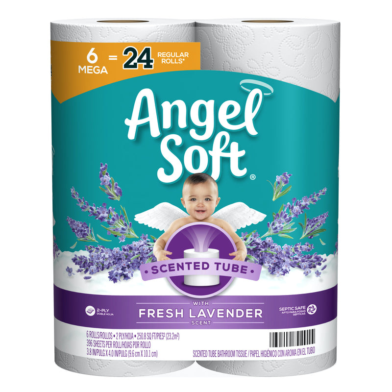 GEORGIA PACIFIC CORPORATION, Angel Soft Toilet Paper 6 roll 396 sheet 4 (Pack of 6)