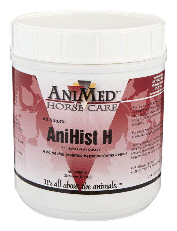 MWI VETERINARY SUPPLY, Anihist Oral Antihistamine Powder 20 oz. for All Horse Ages