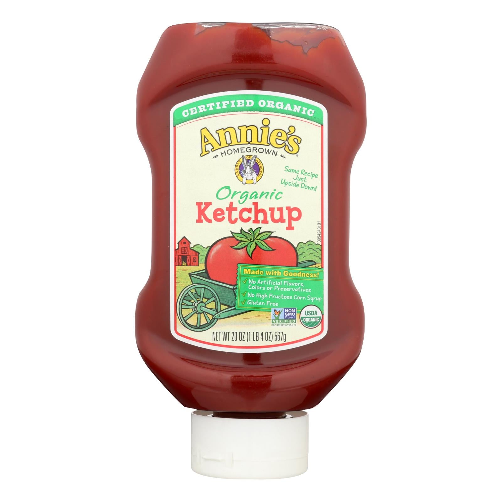 Annie'S Homegrown, Annie's Homegrown Annie's Naturals Organic Ketchup - Case of 12 - 20 oz. (Pack of 12)