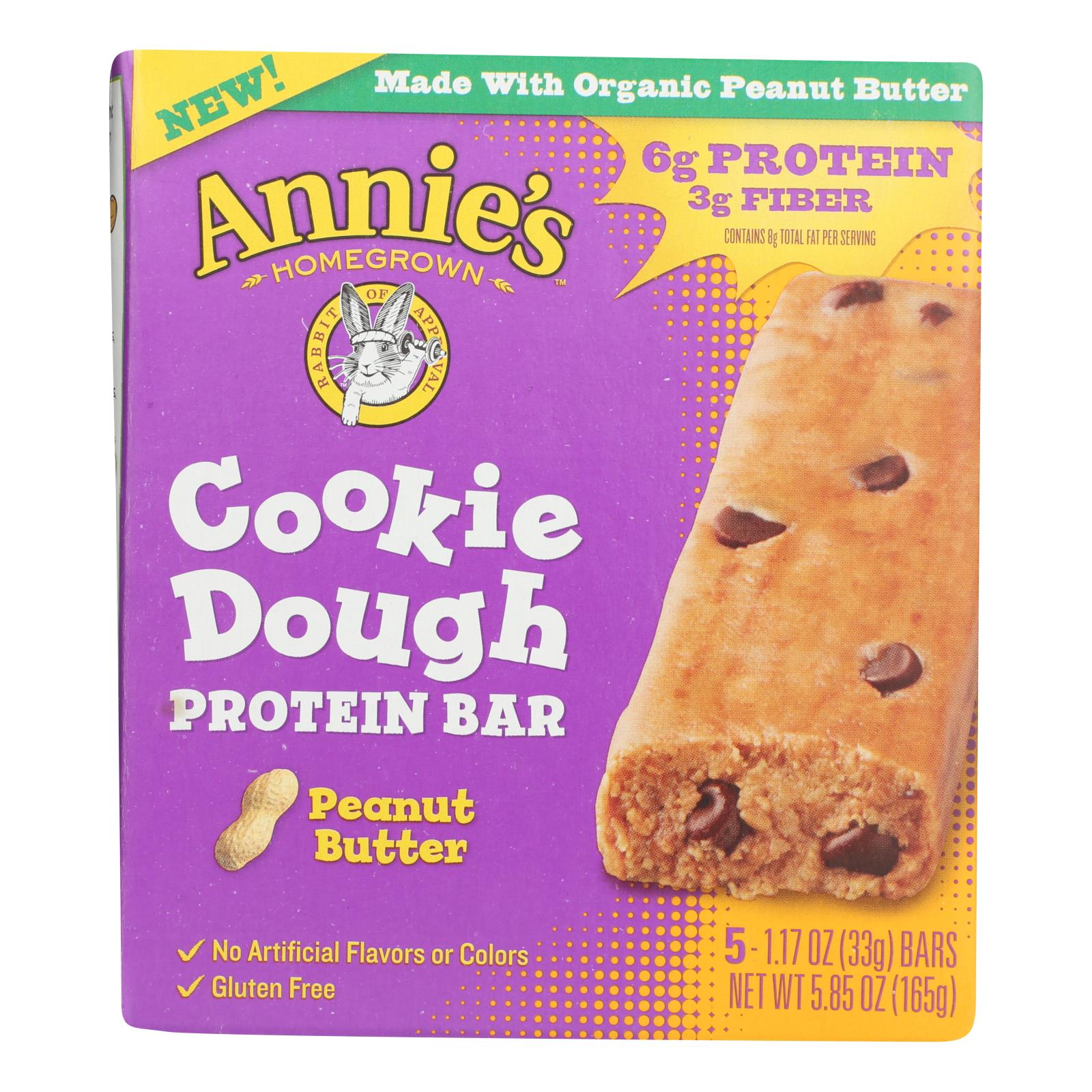 Annie'S Homegrown, Annie's Homegrown - Kd Cookie Dgh Ptnbr Pbt - Case of 8 - 5.85 OZ (Pack of 8)