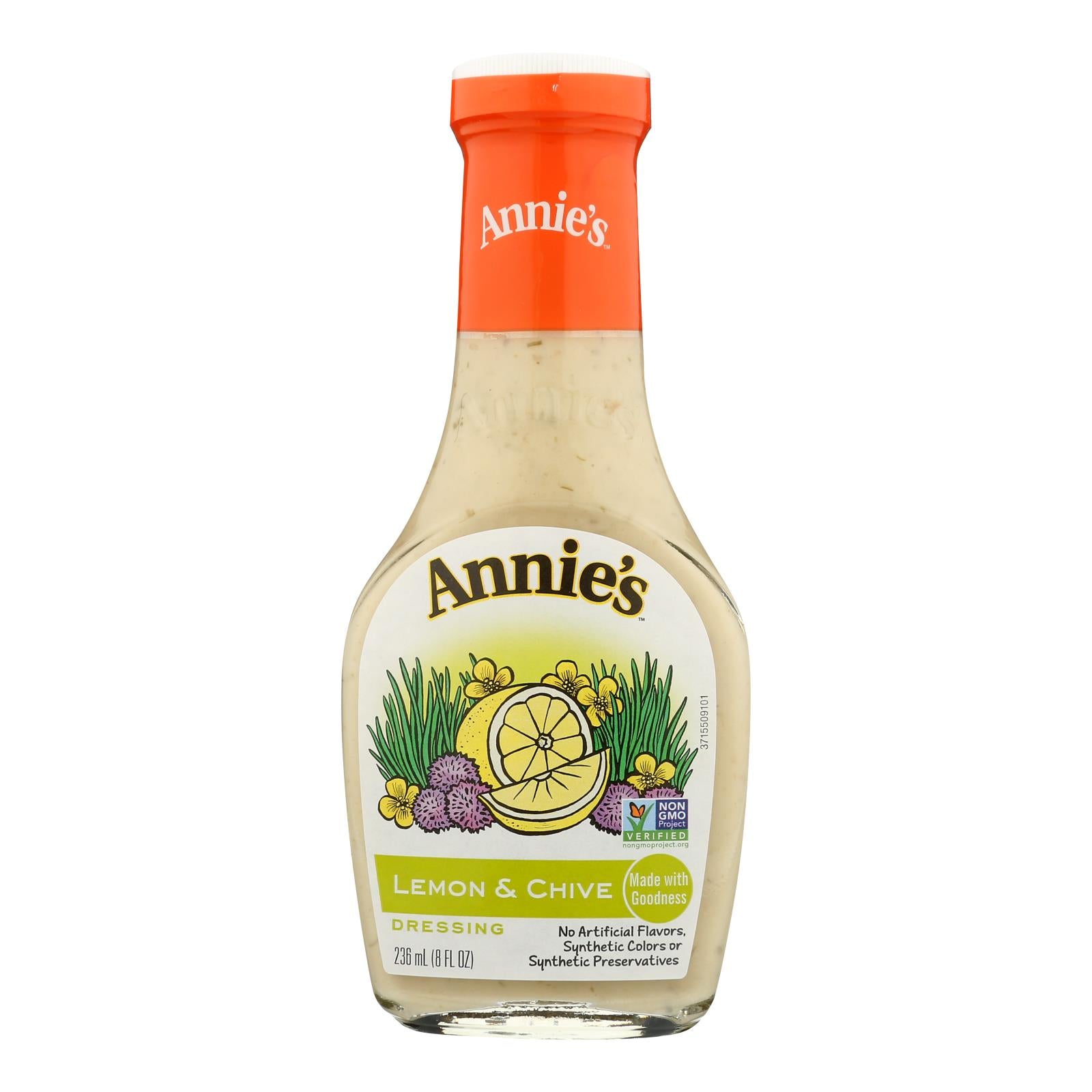 Annie'S Naturals, Annie's Naturals Dressing Lemon and Chive - Case of 6 - 8 fl oz. (Pack of 6)
