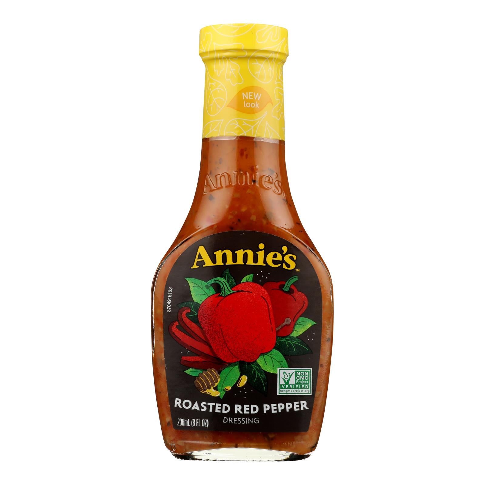 Annie'S Naturals, Annie's Naturals Vinaigrette Roasted Red Pepper - Case of 6 - 8 fl oz.