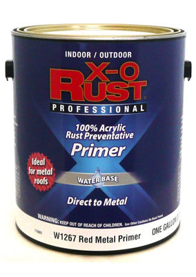 True Value Mfg Company, Anti-Rust Primer, Interior/Exterior, Red Metal, 1-Gallon (Pack of 2)