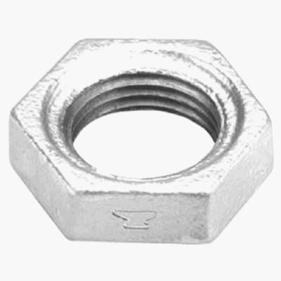 ANVIL INTERNATIONAL, Anvil 1-1/2 in. FPT Galvanized Malleable Iron Lock Nut