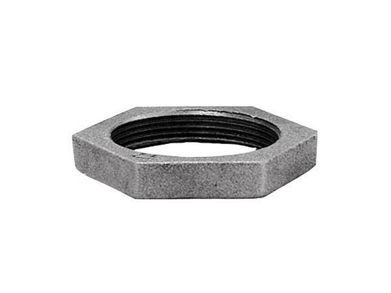 ANVIL INTERNATIONAL, Anvil 1-1/2 in. FPT Galvanized Malleable Iron Lock Nut