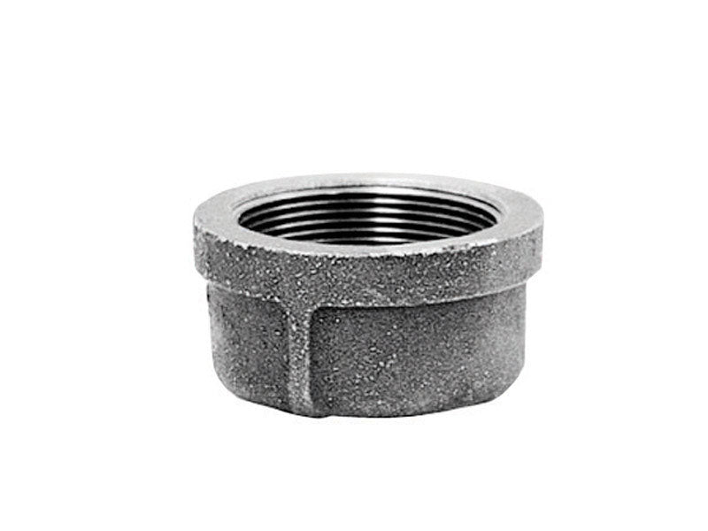 ANVIL INTERNATIONAL, Anvil 1-1/2 in. FPT Malleable Iron Cap