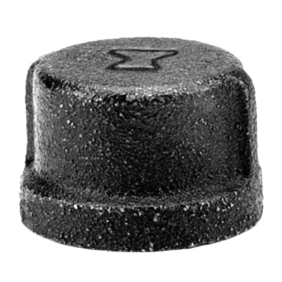 ANVIL INTERNATIONAL, Anvil 1-1/2 in. FPT Malleable Iron Cap