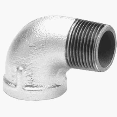 ANVIL INTERNATIONAL, Anvil 1-1/2 in. FPT X 1-1/2 in. D FPT Galvanized Malleable Iron Street Elbow