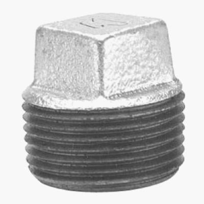 ANVIL INTERNATIONAL, Anvil 1-1/2 in. MPT Galvanized Malleable Iron Plug