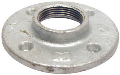 ANVIL INTERNATIONAL, Anvil 1-1/4 in. FPT Malleable Iron Floor Flange