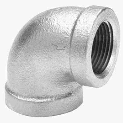 ANVIL INTERNATIONAL, Anvil 1-1/4 in. FPT X 1-1/4 in. D FPT Galvanized Malleable Iron Elbow