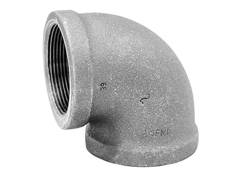 ANVIL INTERNATIONAL, Anvil 1 in. FPT X 1 in. D FPT Galvanized Malleable Iron Elbow