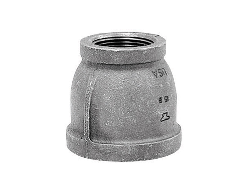 ANVIL INTERNATIONAL, Anvil 1 in. FPT X 3/4 in. D FPT Black Malleable Iron Reducing Coupling