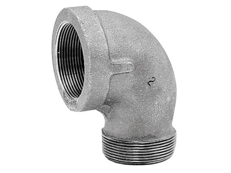 ANVIL INTERNATIONAL, Anvil 1/2 in. FPT X 1/2 in. D FPT Galvanized Malleable Iron Street Elbow