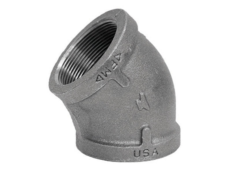 ANVIL INTERNATIONAL, Anvil 1/4 in. FPT X 1/4 in. D FPT Galvanized Malleable Iron Elbow