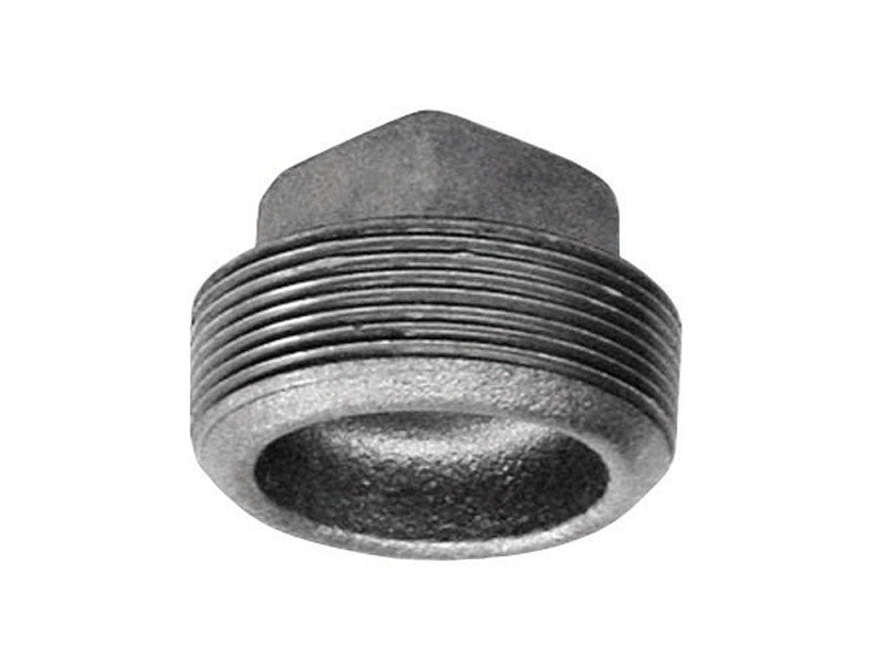 ANVIL INTERNATIONAL, Anvil 2 in. MPT Black Malleable Iron Plug