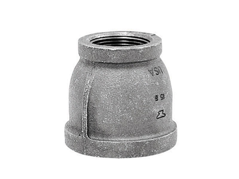 ANVIL INTERNATIONAL, Anvil 3/4 in. FPT X 1/2 in. D FPT Galvanized Malleable Iron Reducing Coupling