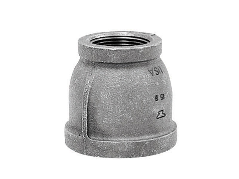 ANVIL INTERNATIONAL, Anvil 3/8 in. FPT X 1/8 in. D FPT Galvanized Malleable Iron Reducing Coupling