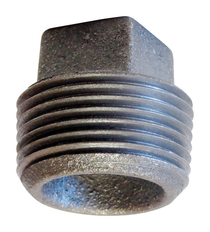 ANVIL INTERNATIONAL, Anvil 4 in. MPT Cast Iron Cored Square Head Plug