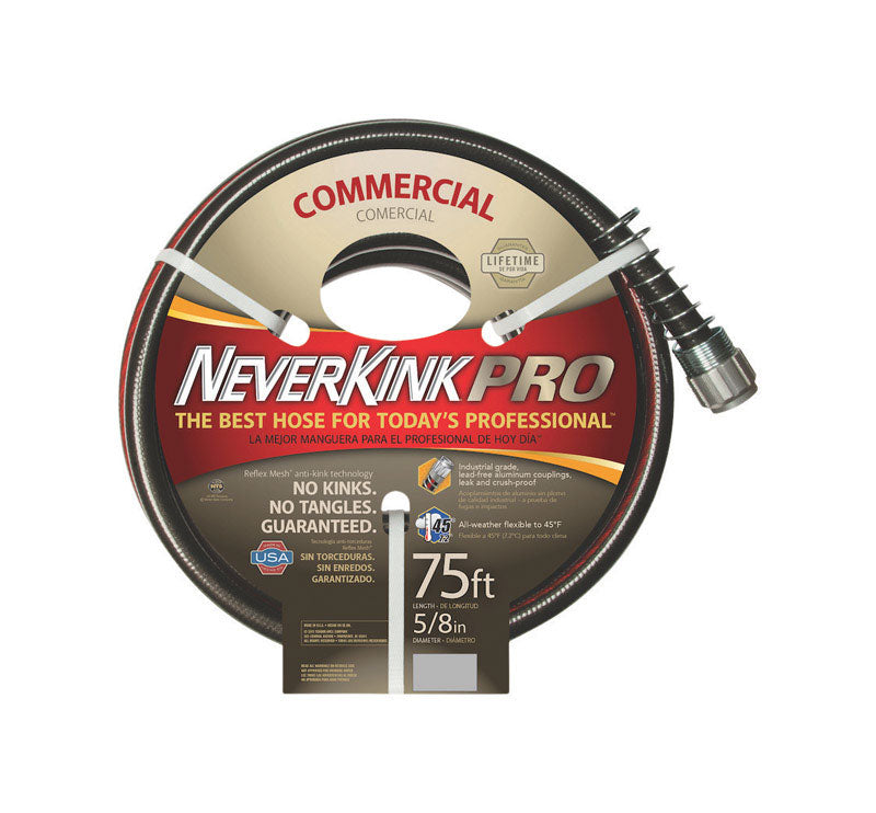 TEKNOR APEX, Apex Lead-Free Commercial Duty Pro Garden Hose 5/8 Dia. in. x 75 L ft.