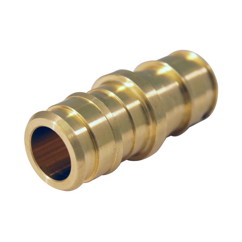 THE MOSACK GROUP INC, Apollo 1/2 in. Expansion PEX in to X 1/2 in. D Barb Brass Straight Coupling