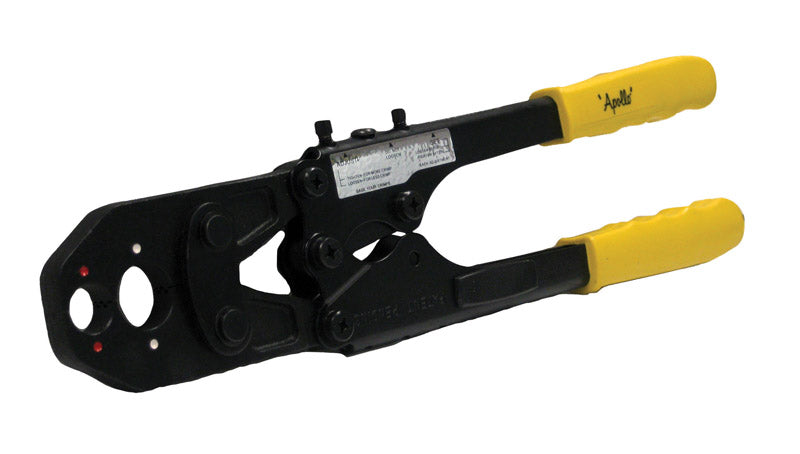 THE MOSACK GROUP INC, Apollo 3/4 in. Crimping Tool Kit Black/Yellow 1 pc