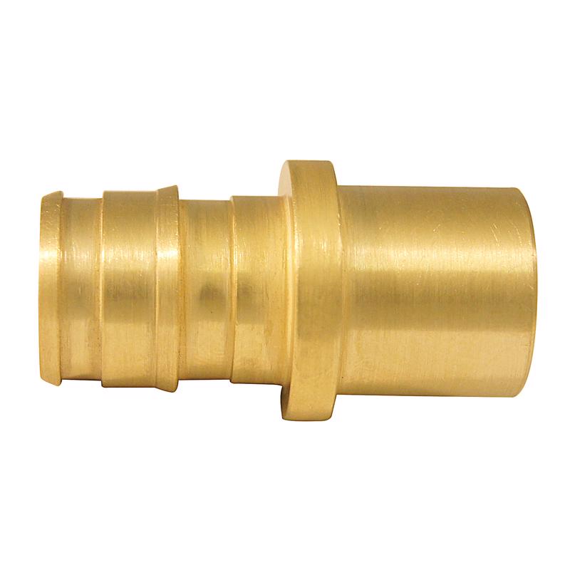 THE MOSACK GROUP INC, Apollo PEX-A 1/2 in. Expansion PEX in to T X 1/2 in. D Sweat  Brass Male Adapter (Pack of 50)