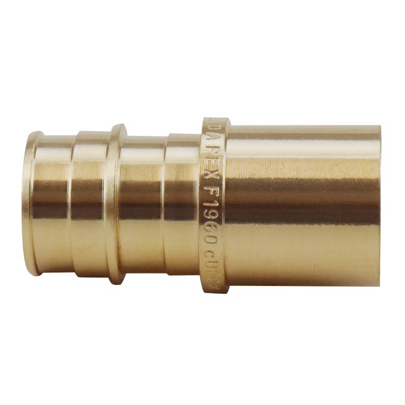 THE MOSACK GROUP INC, Apollo PEX-A 3/4 in. PEX Barb in to X 3/4 in. D Sweat Brass Male Adapter