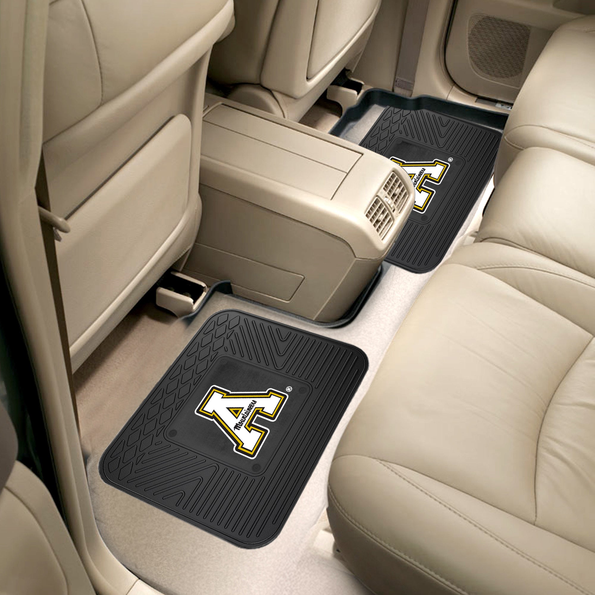 Sports Licensing Solutions, Appalachian State University Back Seat Car Mats - 2 Piece Set