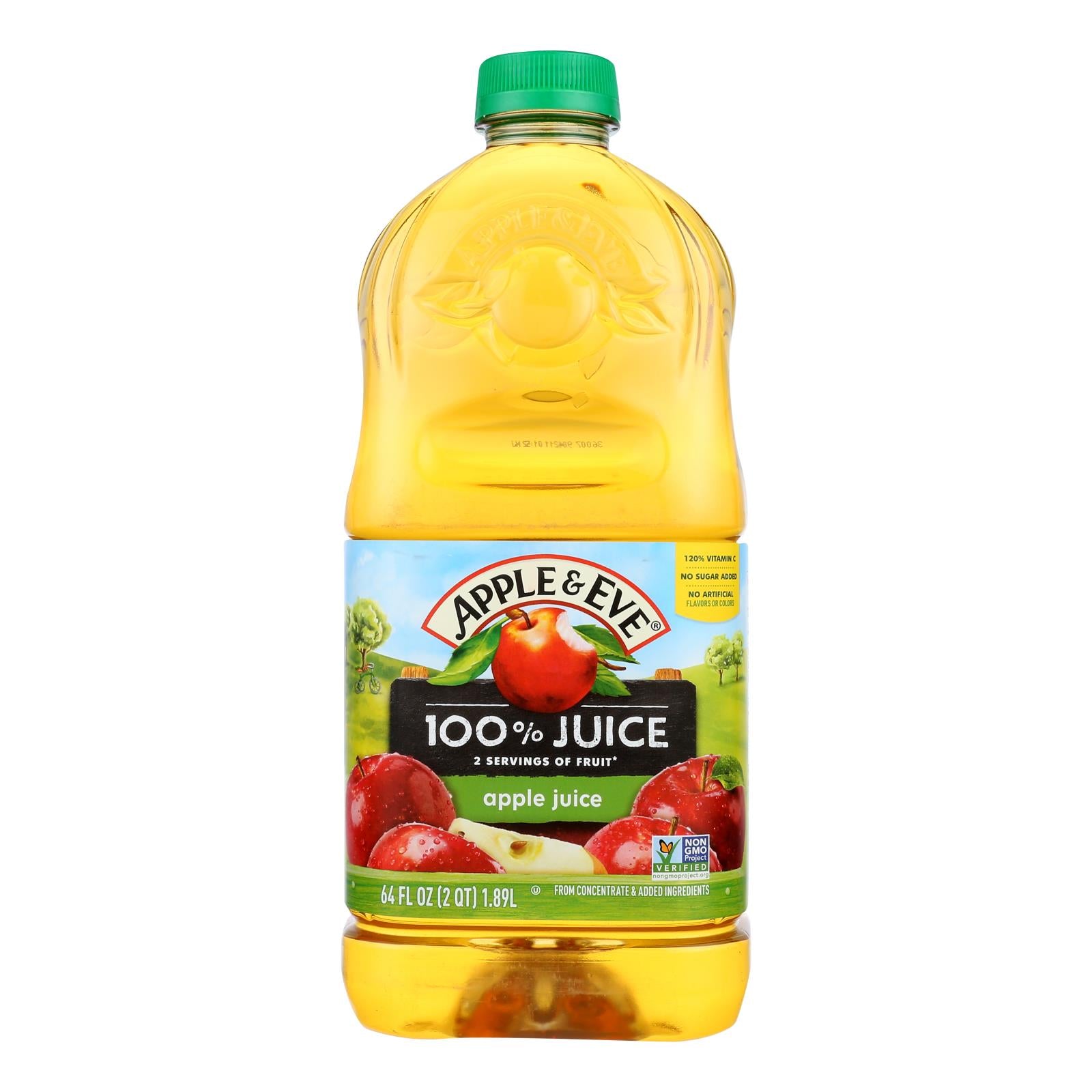 Apple & Eve, Apple and Eve 100 Percent Apple Juice - Case of 8 - 64 fl oz. (Pack of 8)