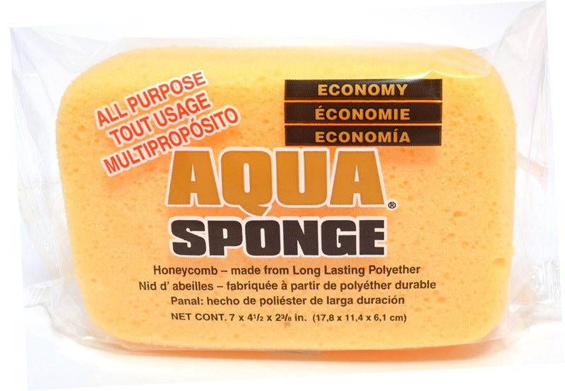 ARMALY BRANDS, Aqua  Medium Duty  Sponge  For All Purpose 7 in. L 1 pc.