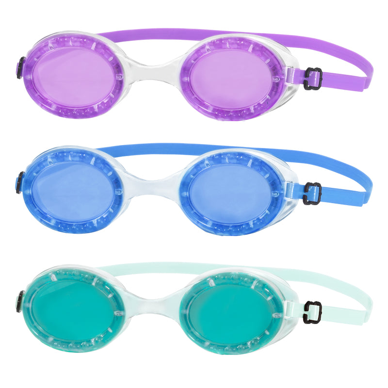 AQUA LEISURE INDUSTRIES INC, Aqua Swim Assorted Child Goggles (Pack of 12).