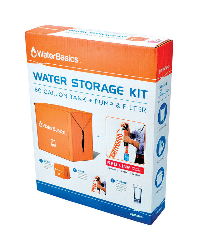 Aquamira, Aquamira  Water Basics  Emergency Water Storage Kit