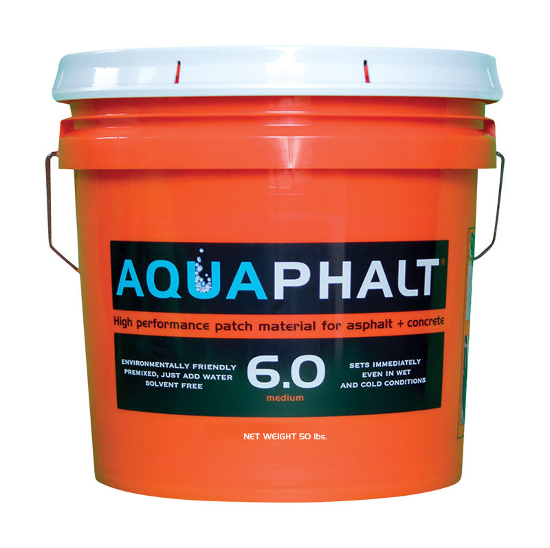 ROADSTONE PRODUCTION LLC, Aquaphalt 6.0 Black Water-Based Asphalt and Concrete Patch 3.5 gal