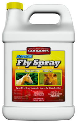 Gordons, Aqueous Fly Spray, Gallon