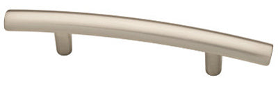 Liberty Hardware, Arched Cabinet Pull, Satin Nickel Finish, 3-In.