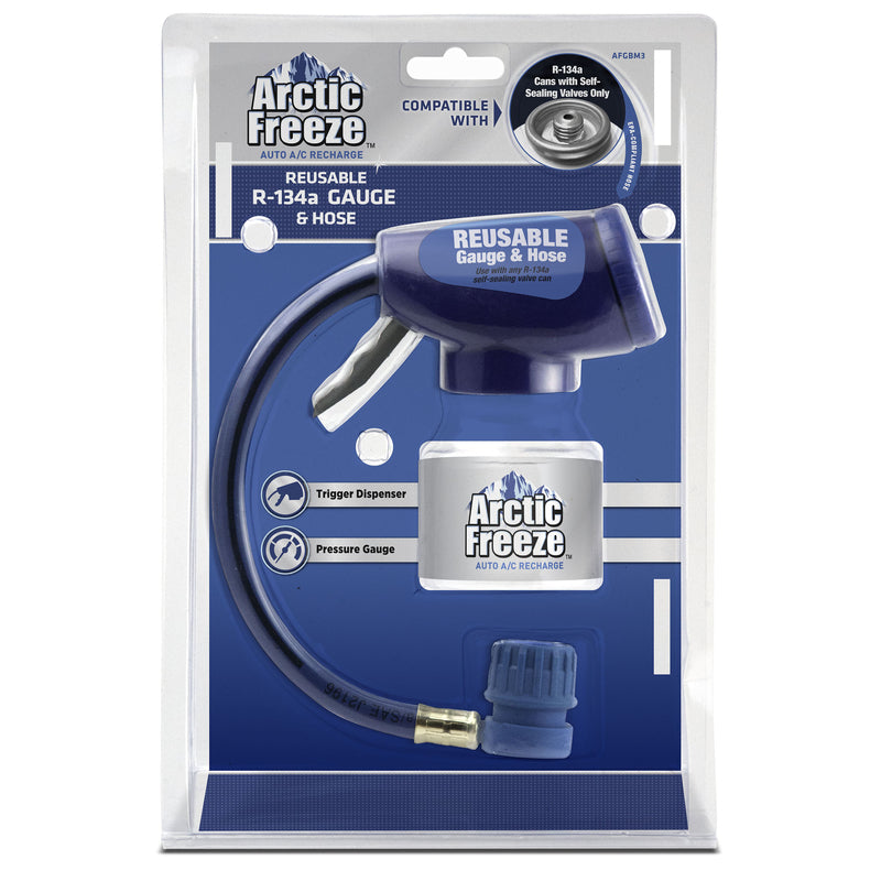 ENERGIZER AUTO SALES, Arctic Freeze R-134a 1 pc AC Gauge and Hose