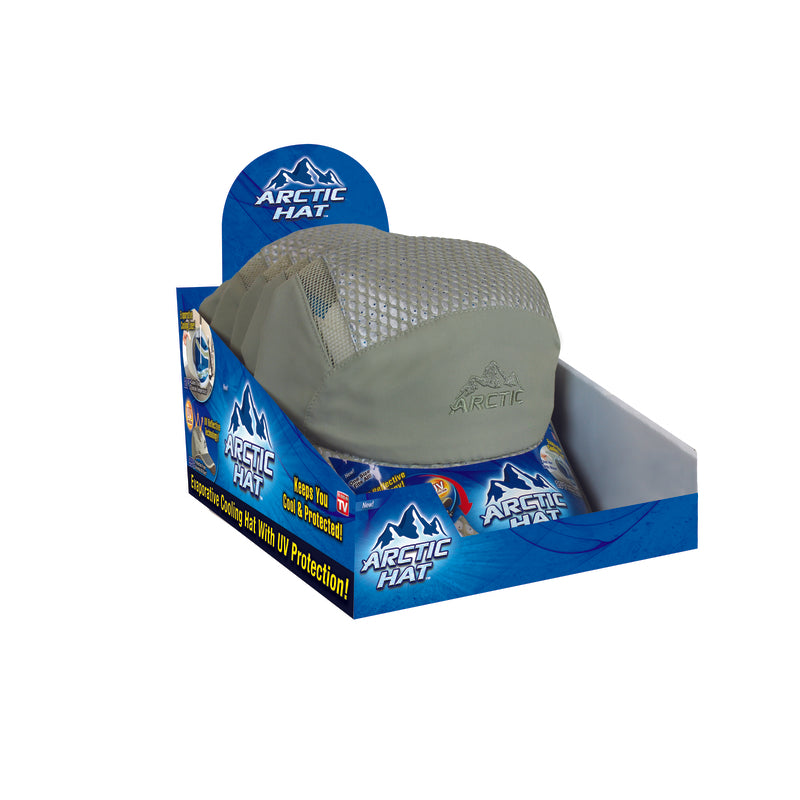 ONTEL PRODUCTS CORP, Arctic Hat Evaporative Cooling Cap Polyester/Polyethylene 1 pk