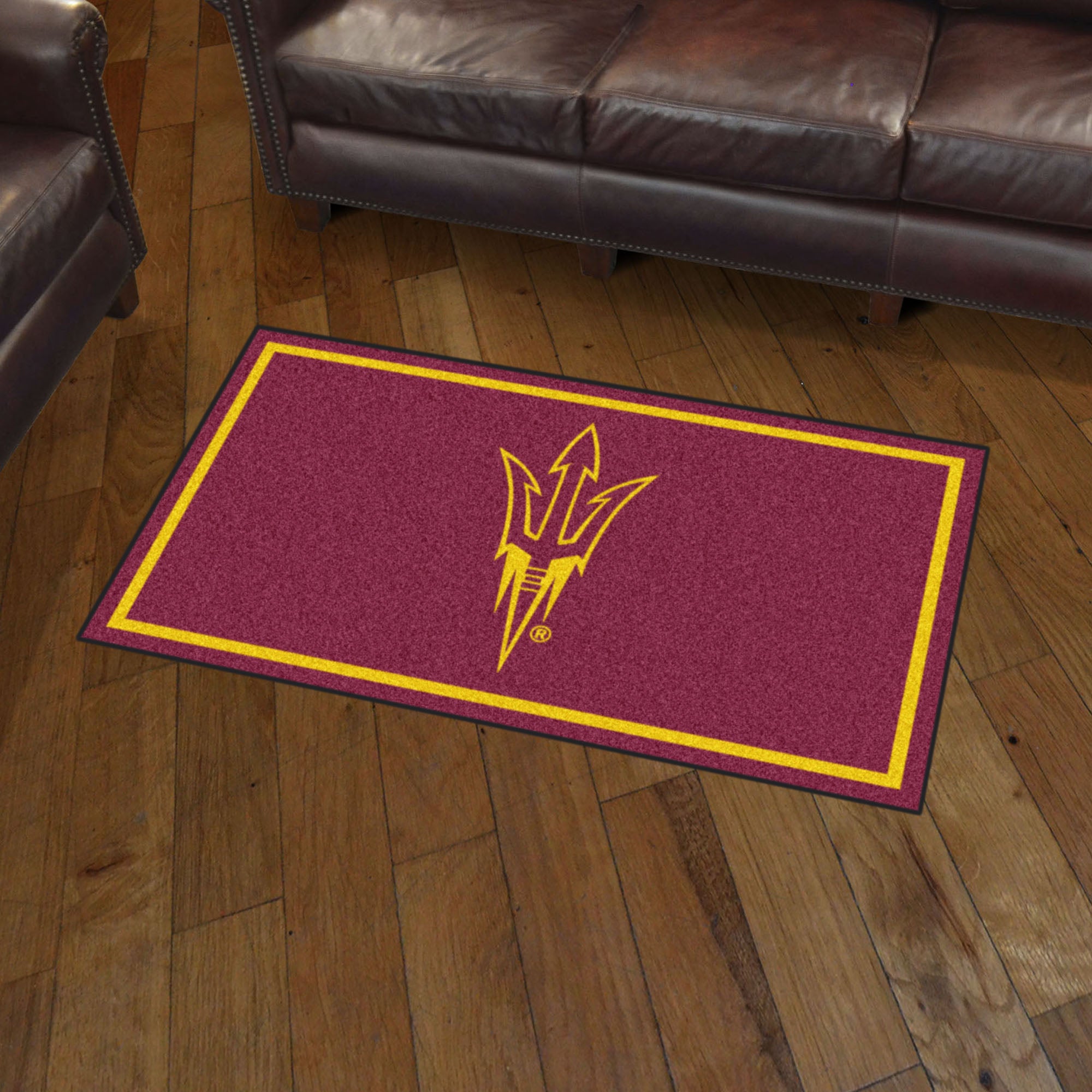 FANMATS, Arizona State University 3ft. X 5ft. Plush Area Rug