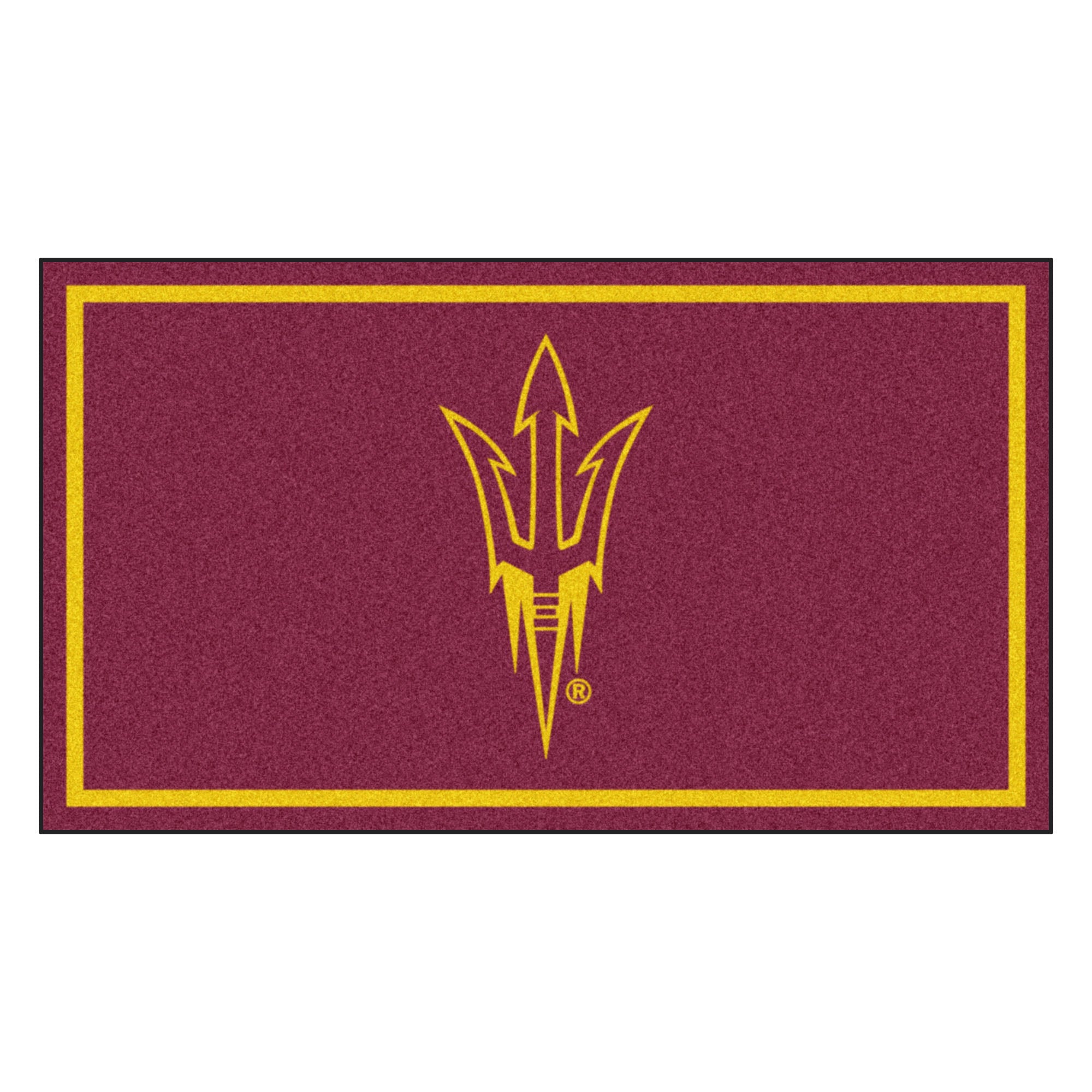 FANMATS, Arizona State University 3ft. X 5ft. Plush Area Rug