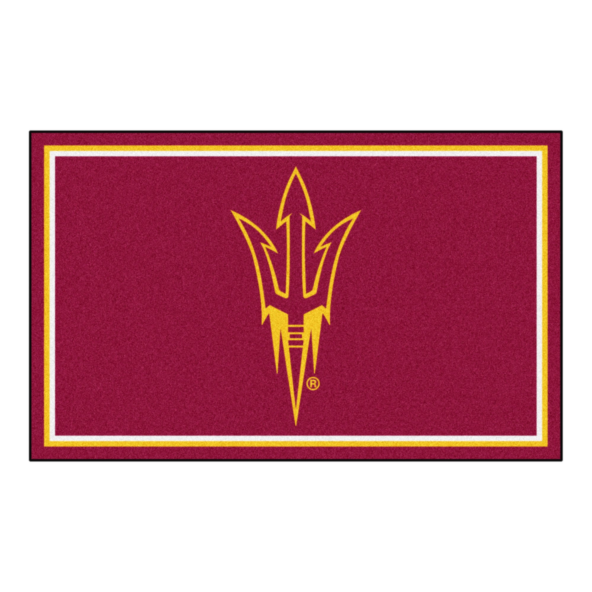 FANMATS, Arizona State University 4ft. X 6ft. Plush Area Rug