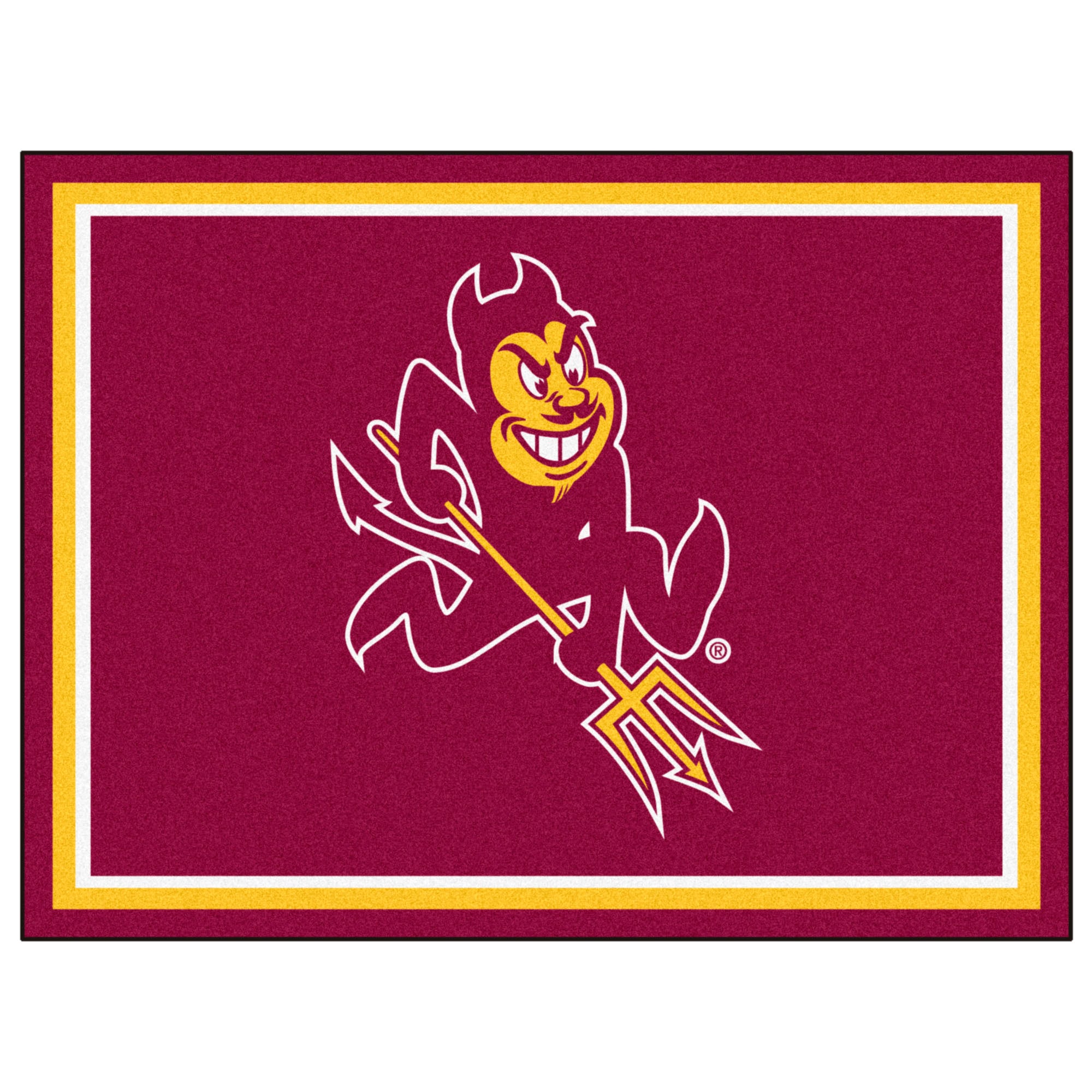 FANMATS, Arizona State University 8ft. X 10 ft. Plush Area Rug