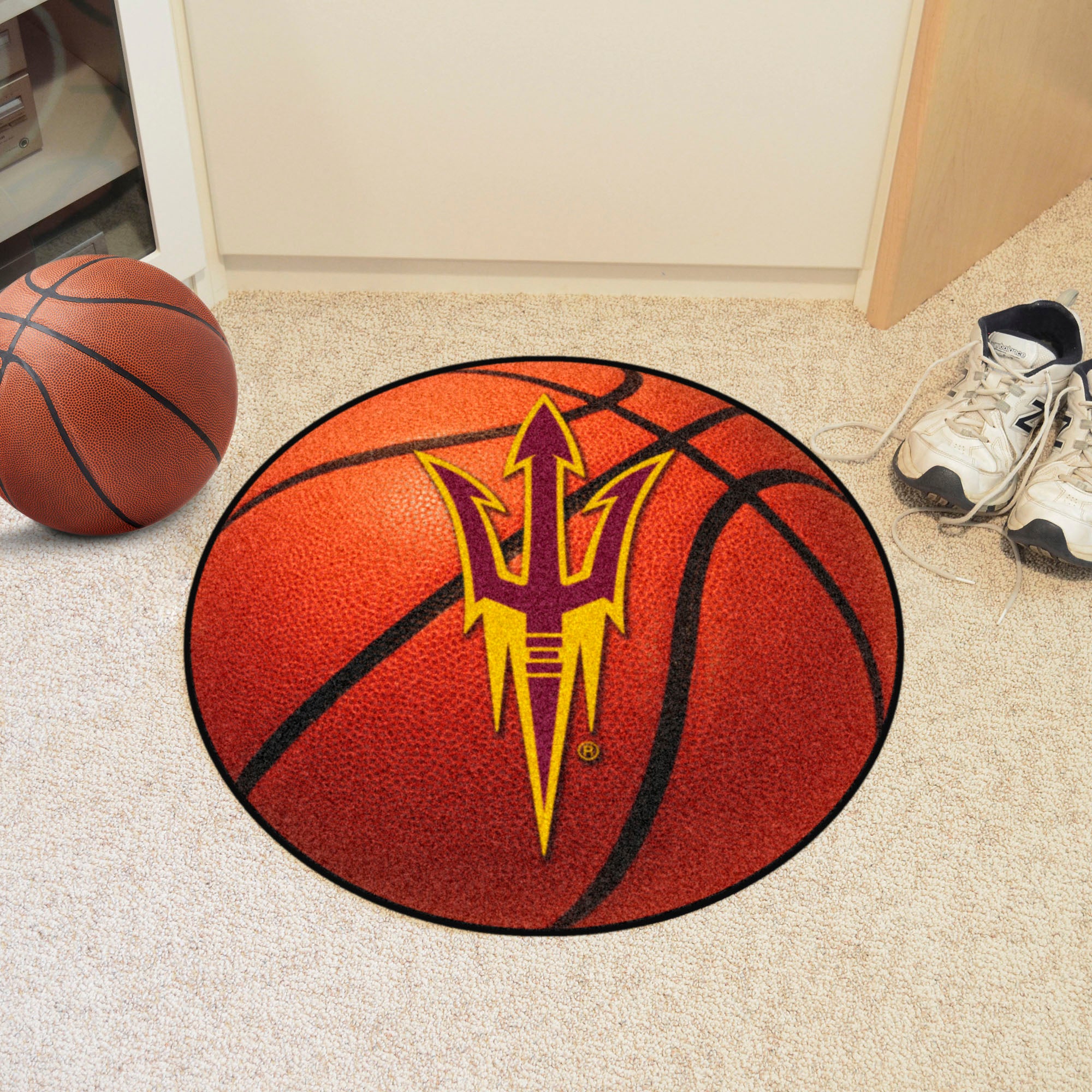 FANMATS, Arizona State University Basketball Rug